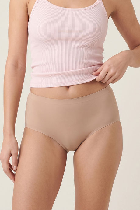 Zivame Medium Rise Full Coverage No Visible Panty Line Hipster (Pack of 3) - Multicolor — image 2
